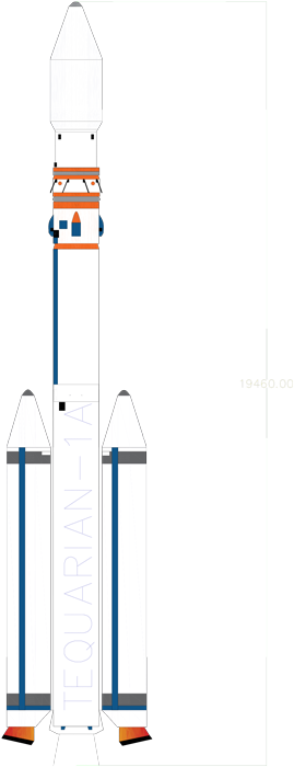 Upgraded Launch Vehicle: Tequarian-1A